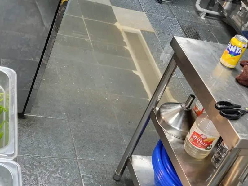 부산 북구 상가·주방 배관 작업사례 4